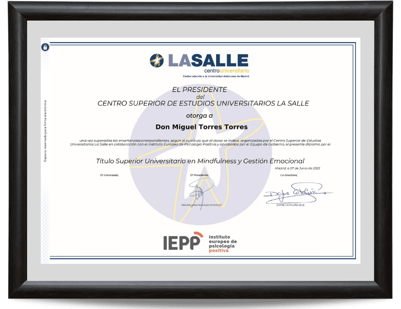 diploma universitario lasalle