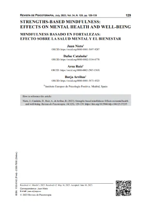 Strengths-based Mindfulness