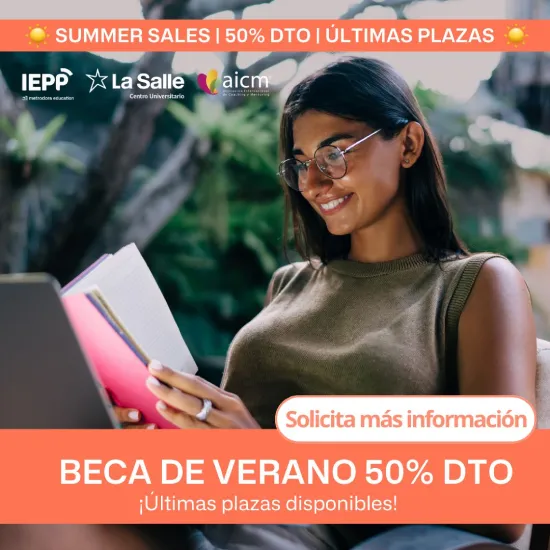 beca verano 50%